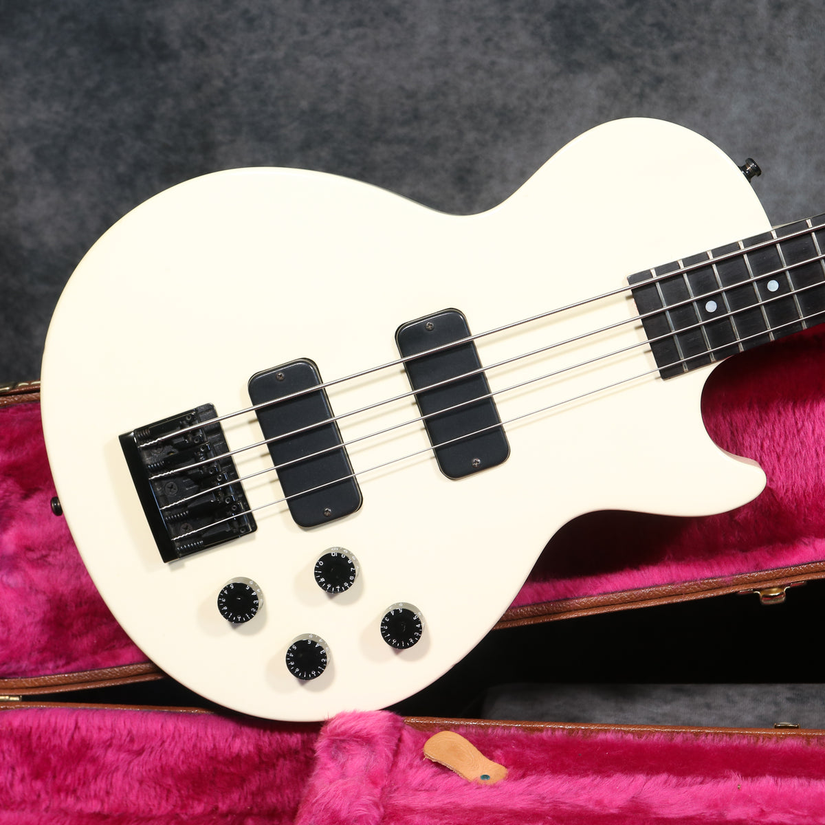 1995 Gibson LPB-1 - Les Paul Special Bass - Classic White – Andy Baxter Bass  & Guitars