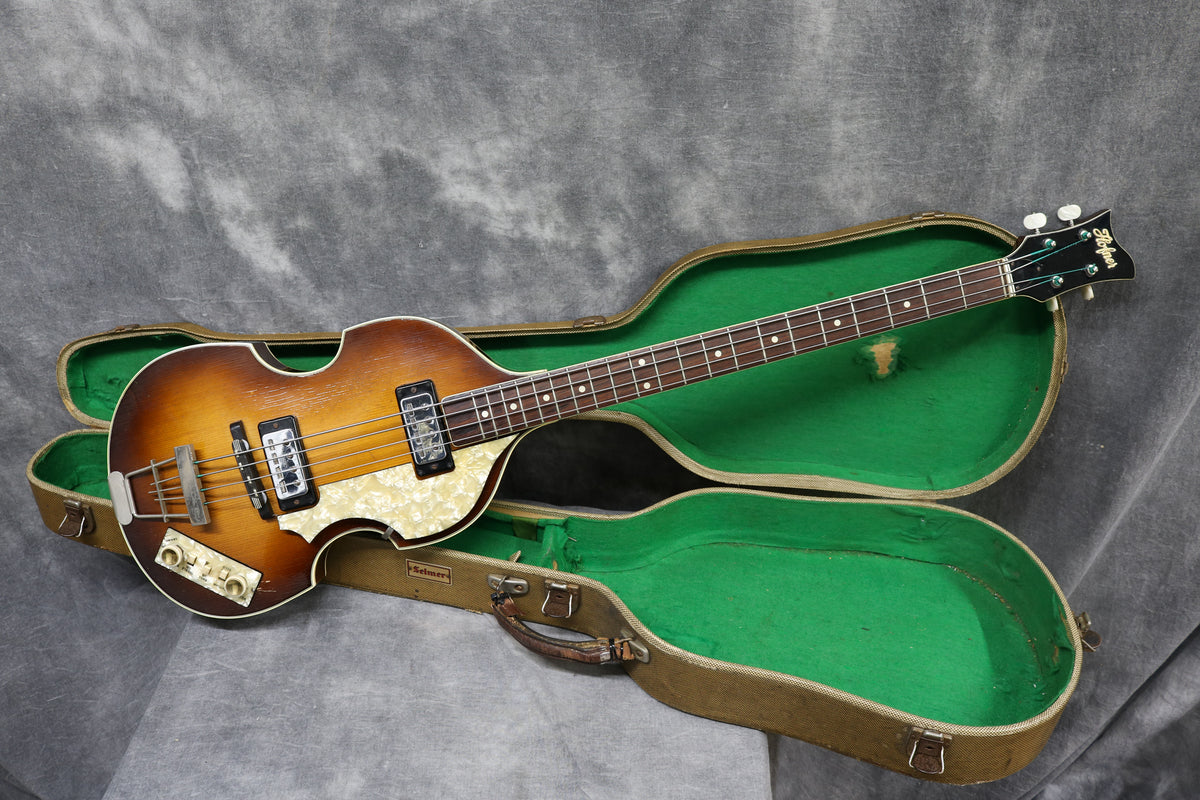 Hofner jazz store bass