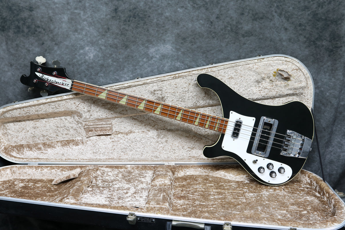 1976 Rickenbacker 4001, Jetglo - Left Handed