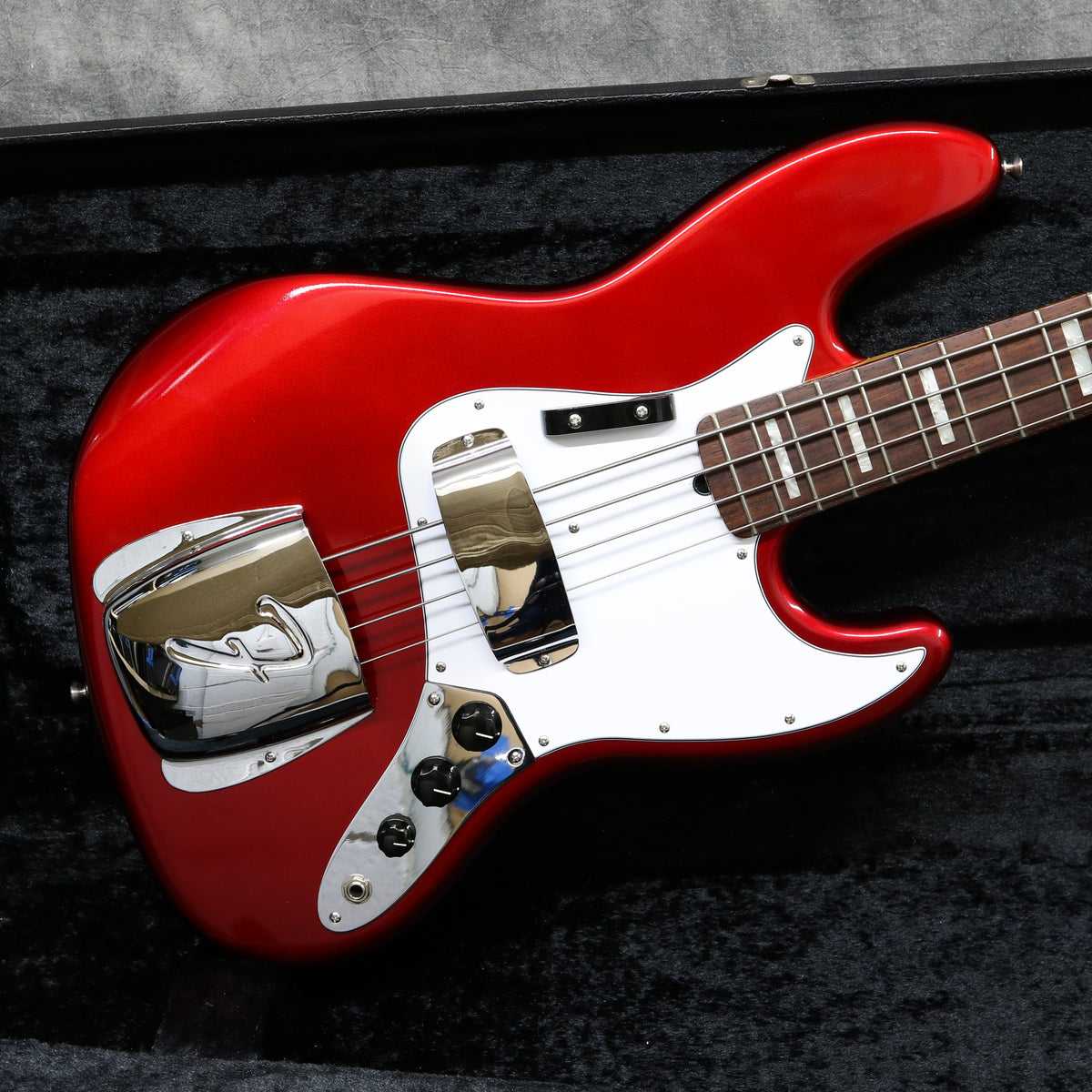 2010 Fender 50th Anniversary Jazz Bass, Candy Apple Red