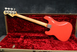 1962 Fender Precision Bass, Fiesta Red Refinish, Slab RW Board