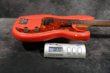 1962 Fender Precision Bass, Fiesta Red Refinish, Slab RW Board