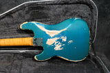 1962 Fender Precision Bass, Slab Board, Lake Placid Blue Refinish