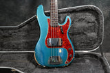 1962 Fender Precision Bass, Slab Board, Lake Placid Blue Refinish