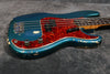 1962 Fender Precision Bass, Slab Board, Lake Placid Blue Refinish