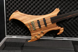 2007 Warwick Buzzard Bolt-On 5-string - Fretless - Zebrano