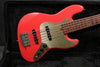 Olinto 5-String J Bass - Fiesta Red - Pre Owned