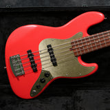 Olinto 5-String J Bass - Fiesta Red - Pre Owned