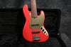 Olinto 5-String J Bass - Fiesta Red - Pre Owned