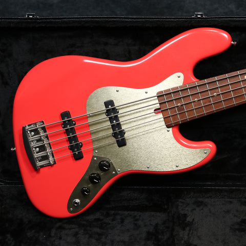 Olinto 5-String J Bass - Fiesta Red - Pre Owned