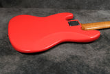 Olinto 5-String J Bass - Fiesta Red - Pre Owned