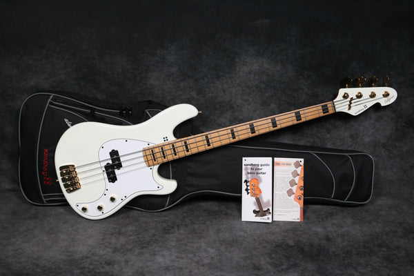 New Sandberg California II VS 4-String (Active), High Gloss Virgin White