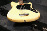 1977 Fender Musicmaster Bass, Olympic White