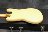 1977 Fender Musicmaster Bass, Olympic White