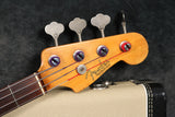 1964 Fender Precision Bass, Fiesta Red Refinish