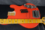 1979 Music Man Stingray, Coral Red Refinish