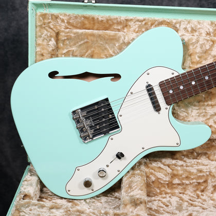 2020 Fender Custom Shop Master-Built '68 Tele Thinline NOS, Surf Green