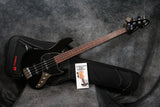 New Sandberg TT4 Fretless, High Gloss Black w/Matching Headstock