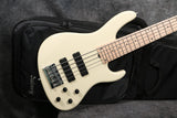 2020's Sadowsky MetroLine 24-Fret Modern Bass, 5-String, White