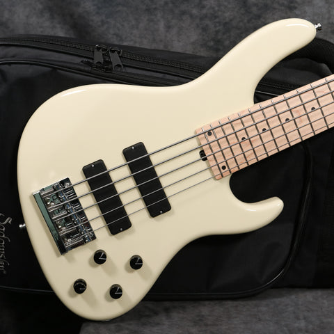 2020's Sadowsky MetroLine 24-Fret Modern Bass, 5-String, White