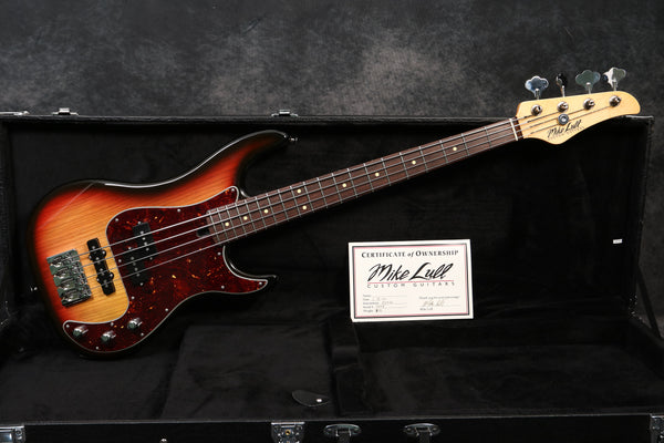 2017 Mike Lull Custom PJ430 - Short Scale - Sunburst