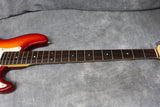 2003 Fender American Deluxe Jazz Bass, Cherry Burst