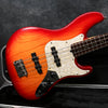 2003 Fender American Deluxe Jazz Bass, Cherry Burst