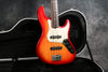 2003 Fender American Deluxe Jazz Bass, Cherry Burst