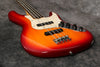 2003 Fender American Deluxe Jazz Bass, Cherry Burst