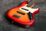 2003 Fender American Deluxe Jazz Bass, Cherry Burst