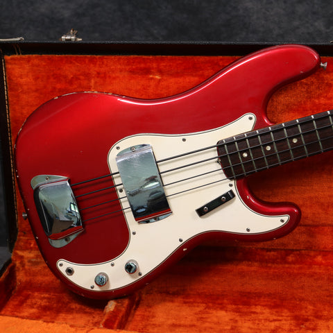 1966 Fender Precision, Candy Apple Red