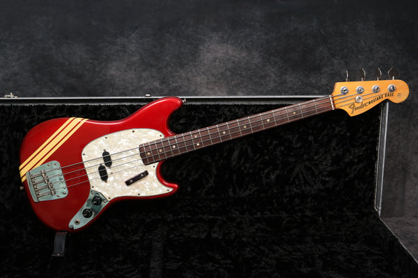 1973 Fender Mustang Bass, Competition Red