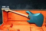 1960 Fender "Stack Knob" Jazz Bass, Lake Placid Blue Refinish