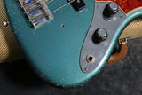 1960 Fender "Stack Knob" Jazz Bass, Lake Placid Blue Refinish