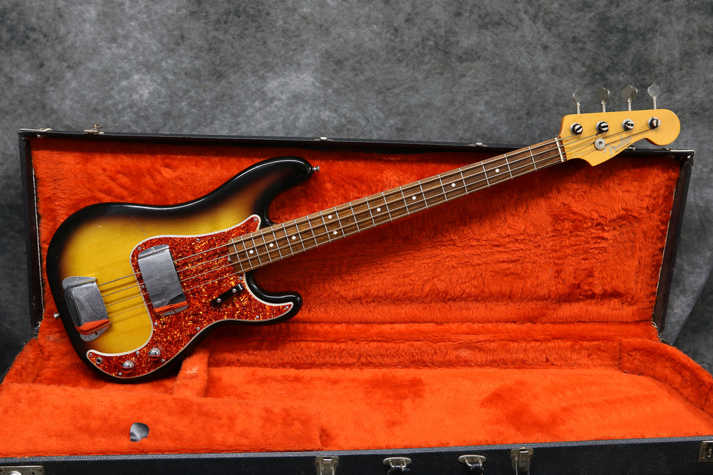 1983 Fender American Vintage 62 Precision Bass Sb Andy Baxter Bass